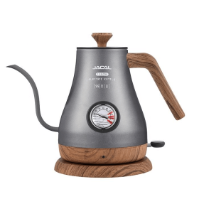 PSE205 Hand brewed coffee pot 1000W electric kettle instrument type dial thermometer kettle goose neck coffee teapot 1.0L 360 degrees rotating ba