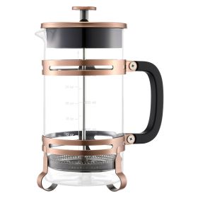 VEVOR French Press Coffee Maker, 34 Ounce 1 Liter Borosilicate Glass Coffee Press Tea Maker with Stainless Steel Filter