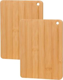 Bamboo Cutting Board Set Durable Wood Cutting Boards for Kitchen with Deep Juice Grooves Ideal Charcuterie Chopping for Meat